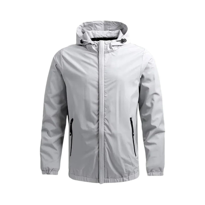 Men’s Lightweight Hooded Windbreaker | Water-Resistant Jacket | Casual Outdoor Layer