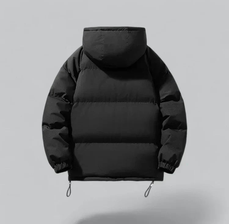 Men’s Puffer Jacket with Hood | Insulated Winter Outerwear
