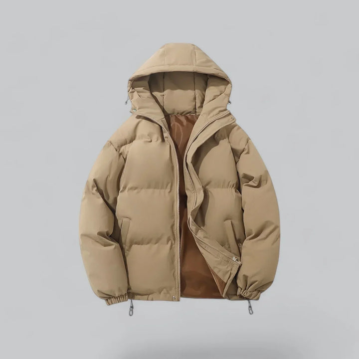 Men’s Puffer Jacket with Hood | Insulated Winter Outerwear