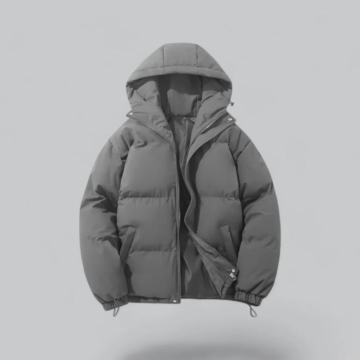 Men’s Puffer Jacket with Hood | Insulated Winter Outerwear