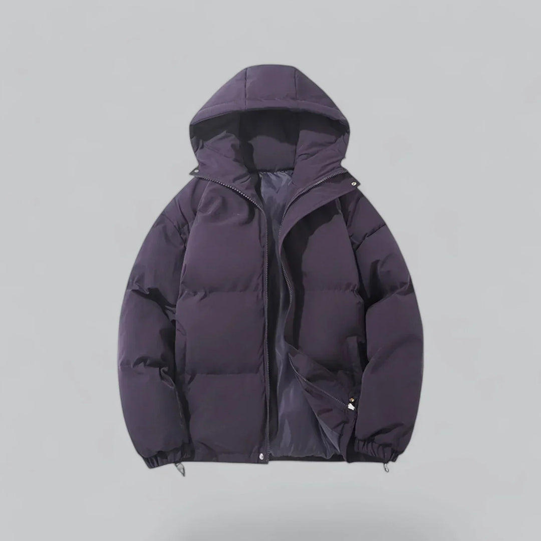 Men’s Puffer Jacket with Hood | Insulated Winter Outerwear