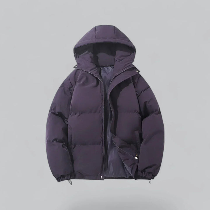 Men’s Puffer Jacket with Hood | Insulated Winter Outerwear