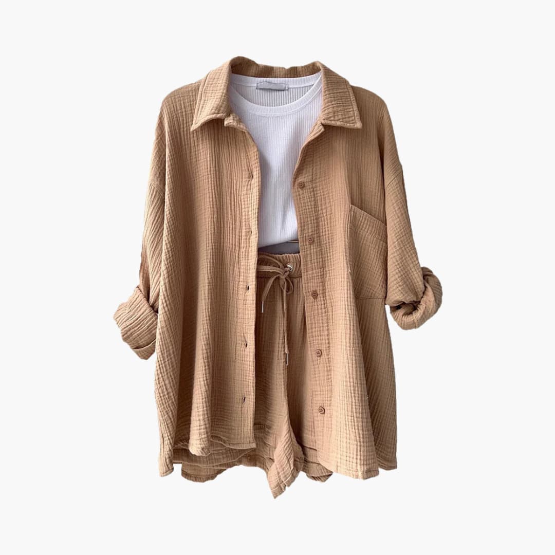 Celia - Ensemble d'été confortable 2 pièces 