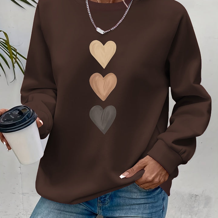 Belviera - Soft Heart Pattern Sweater