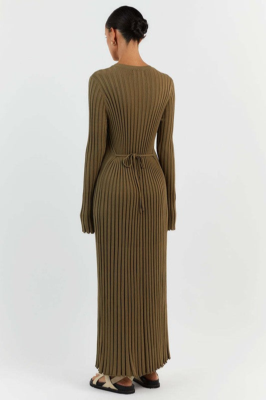 Céline - Women's Maxi Knit Dress