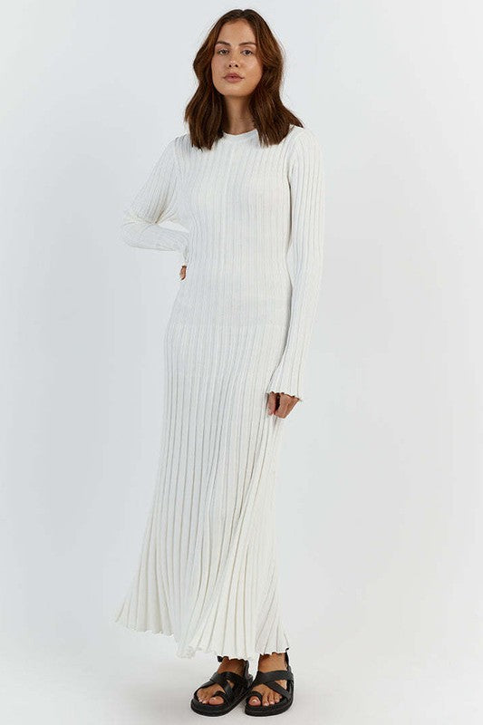 Céline - Women's Maxi Knit Dress