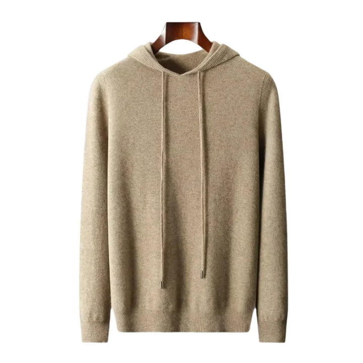 Men’s Cashmere-Blend Hoodie | Soft Knit Pullover | Premium Everyday Layer