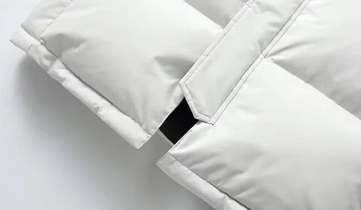 Doudoune longue | Parka d'hiver à capuche | Vêtements d'extérieur chauds et isolants