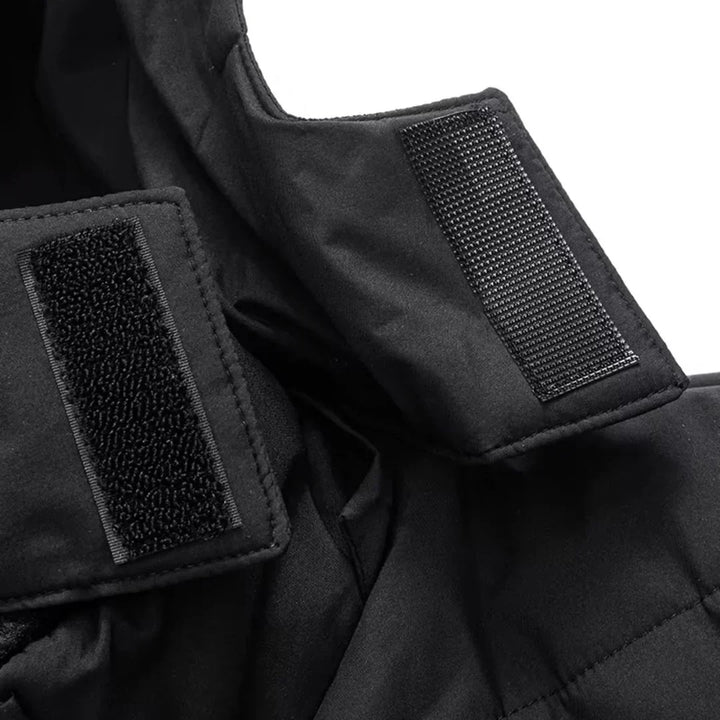 Parka imperméable à capuche pour homme | Doublure douce | Extérieur coupe-vent