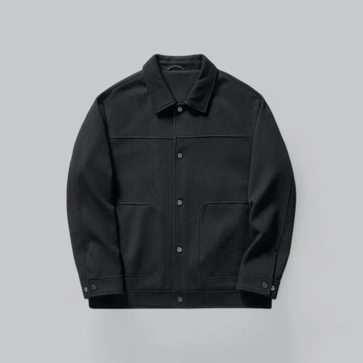 Men’s Corduroy Overshirt | Snap-Front Jacket Style | Relaxed Fit Midweight Layer