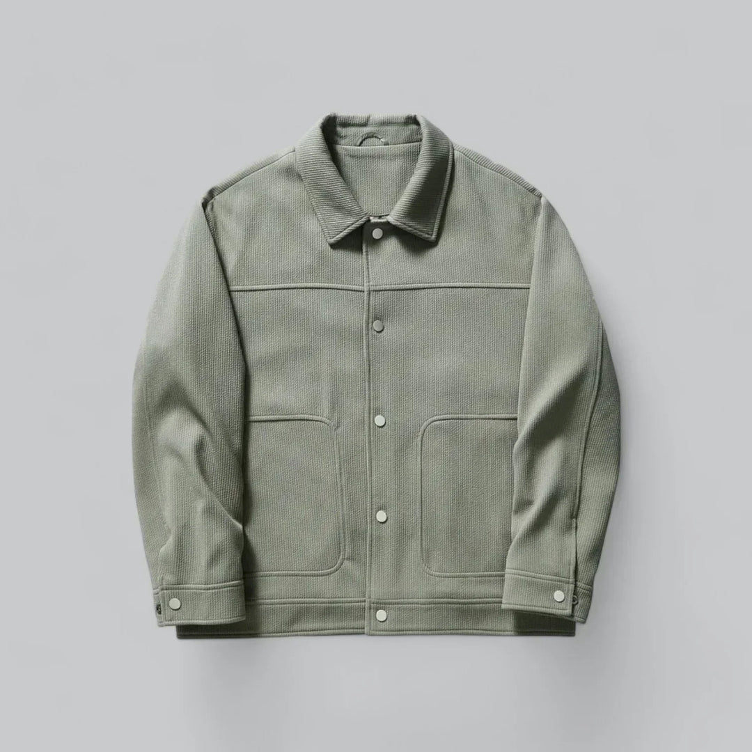 Men’s Corduroy Overshirt | Snap-Front Jacket Style | Relaxed Fit Midweight Layer