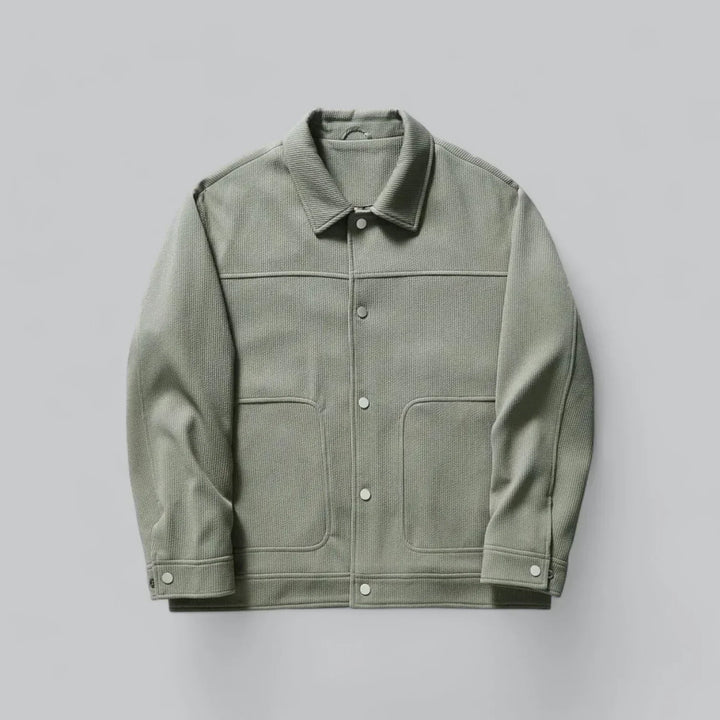 Men’s Corduroy Overshirt | Snap-Front Jacket Style | Relaxed Fit Midweight Layer