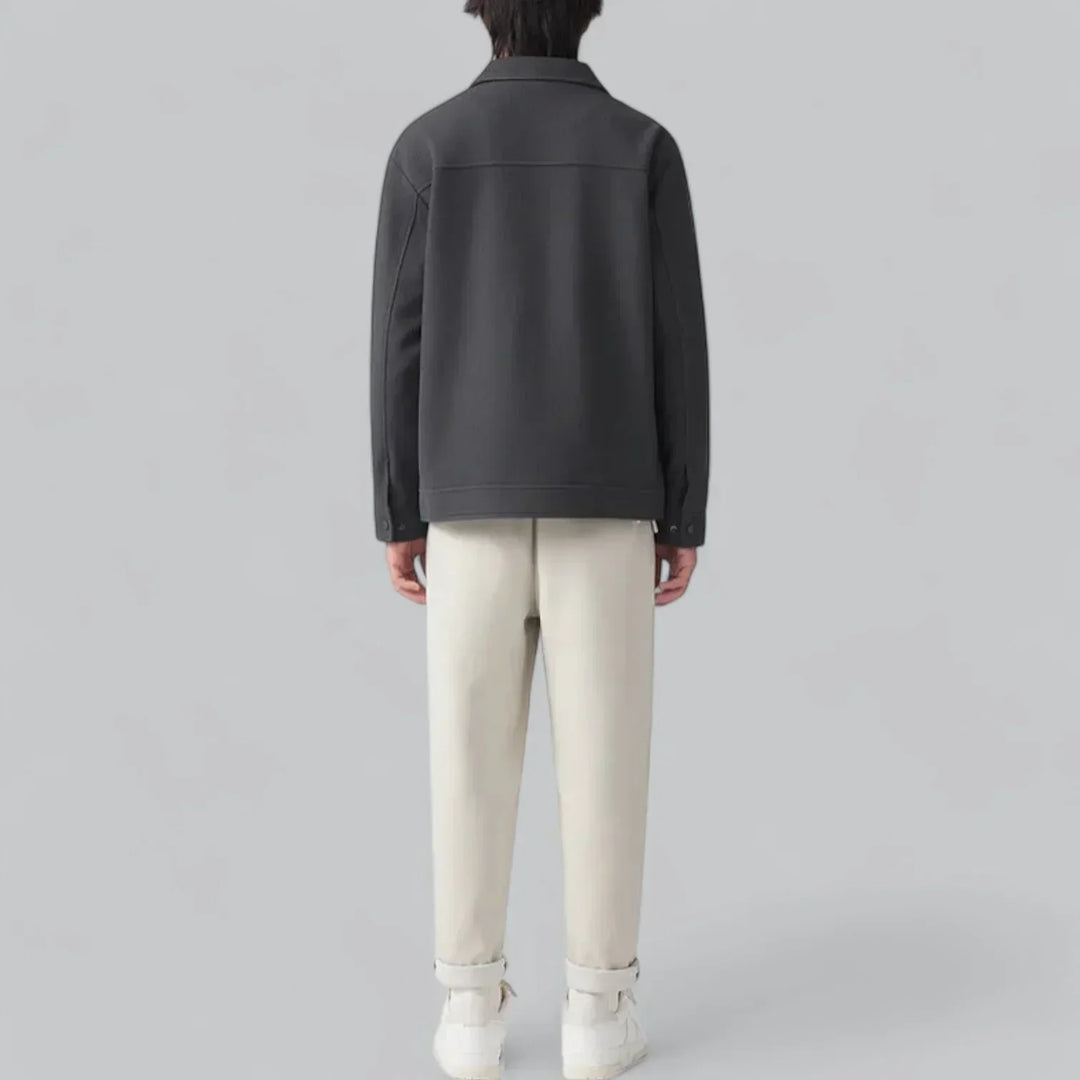 Men’s Corduroy Overshirt | Snap-Front Jacket Style | Relaxed Fit Midweight Layer