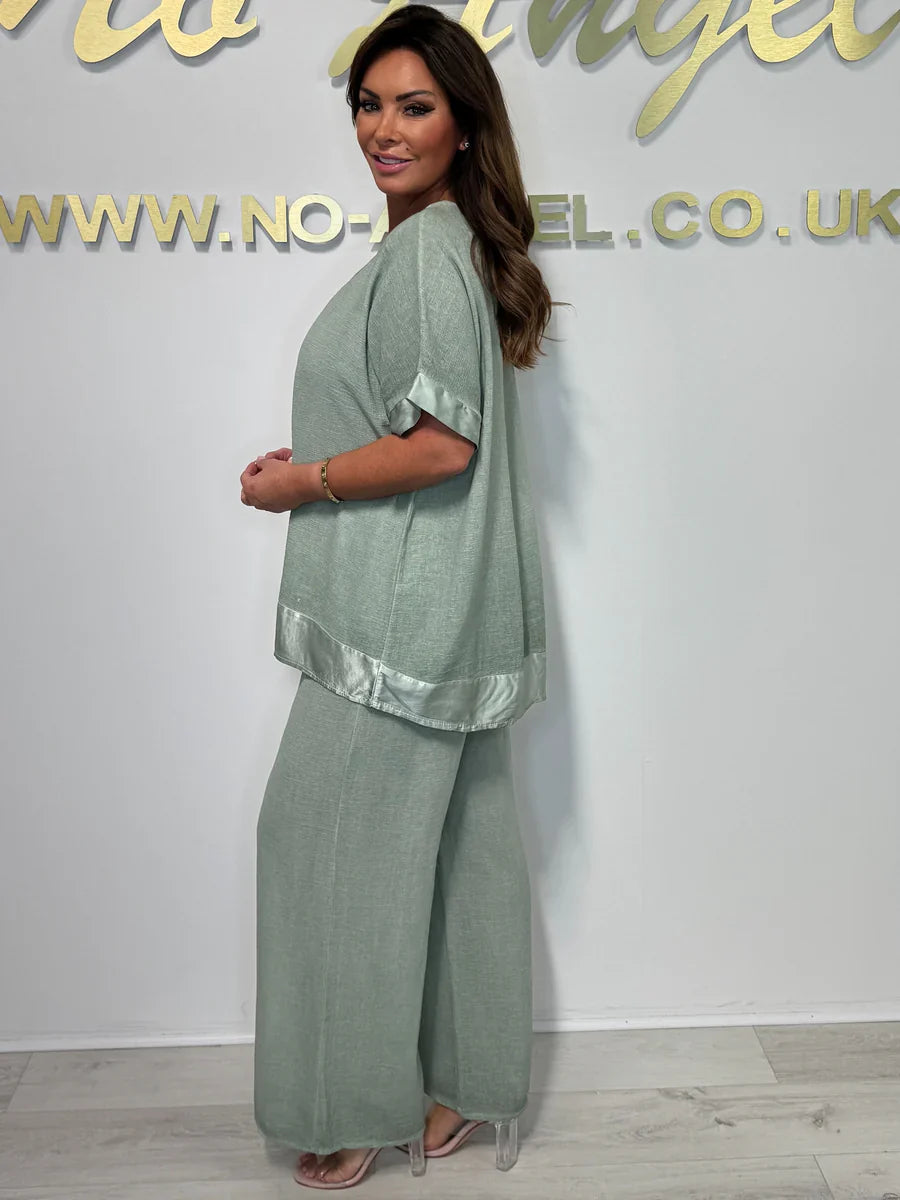 Haliora - Casual and trendy feminine set with V-neckline