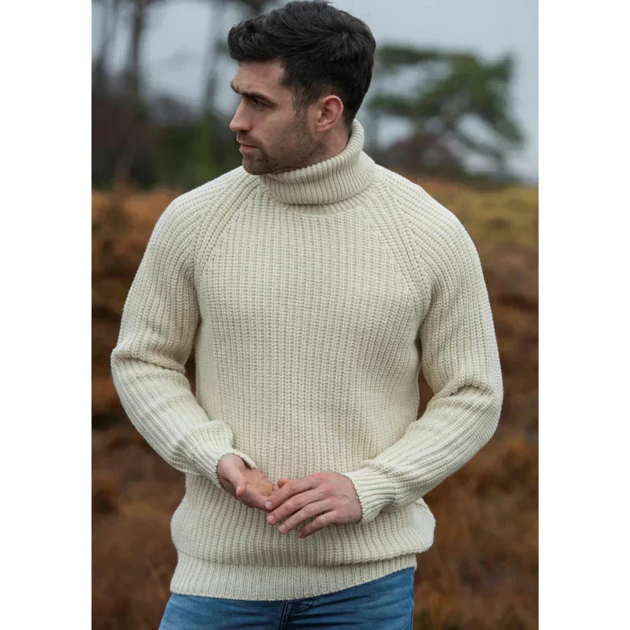 Chunky Knit Turtleneck Sweater | Men’s Casual Pullover Canada