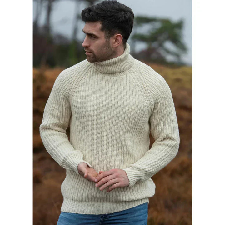 Chunky Knit Turtleneck Sweater | Men’s Casual Pullover Canada