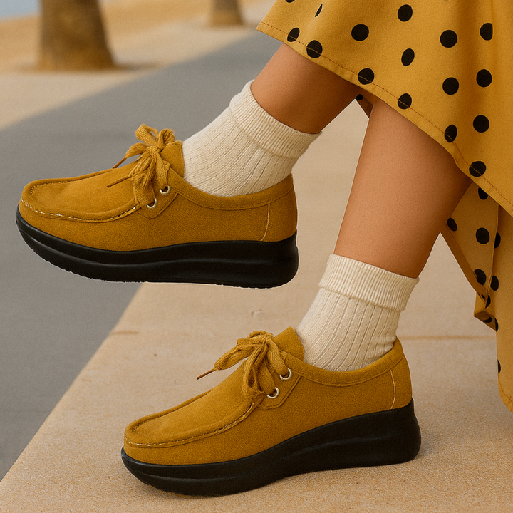 Bryella - Women's Comfortable Casual Shoes with Raised Sole