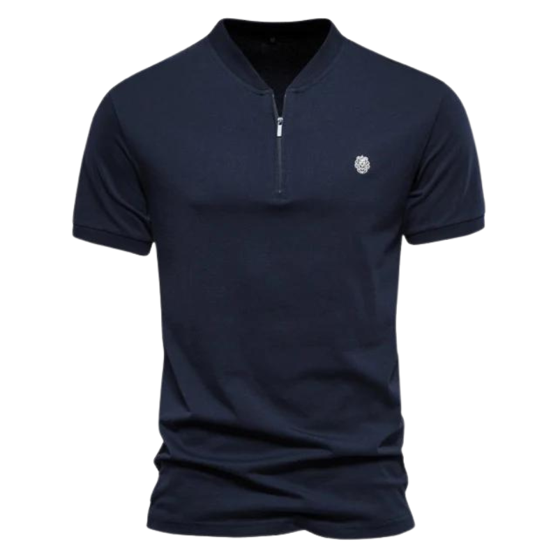 Men’s Short Sleeve Henley Polo | Stretch Fabric | Smart Casual Shirt Canada