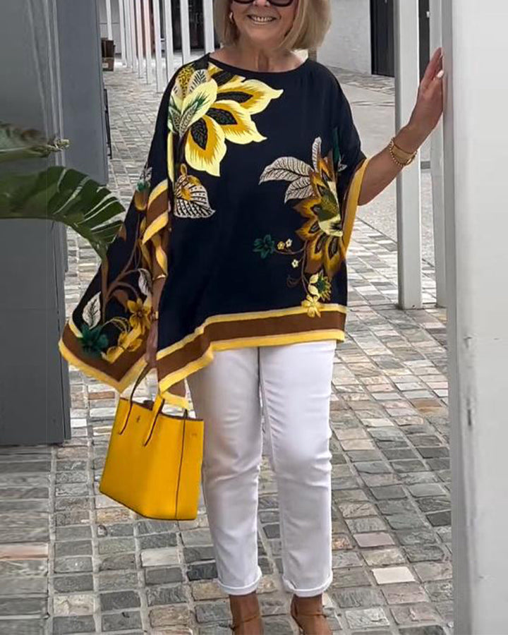 Rheala - Printed Casual Blouse