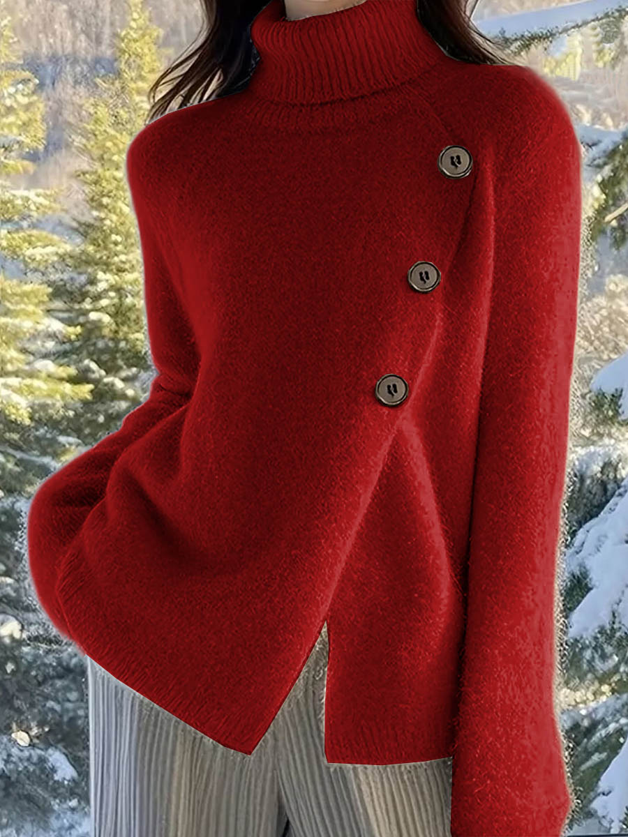 Pavinna - Women's Casual Turtleneck Sweater