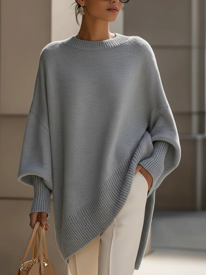 Selinara - Oversized Poncho Sweater