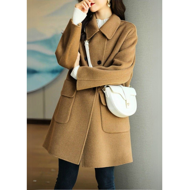 Marie - Elegant and Modern Long Coat