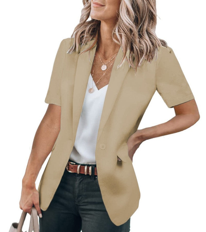 Sabella - Modern Short Sleeve Blazer