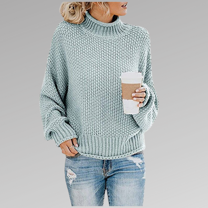 Loes - Women's Turtleneck Sweater 2025 Oversize