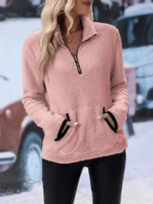 Bénédicte - Soft and Comfortable Sherpa Sweater