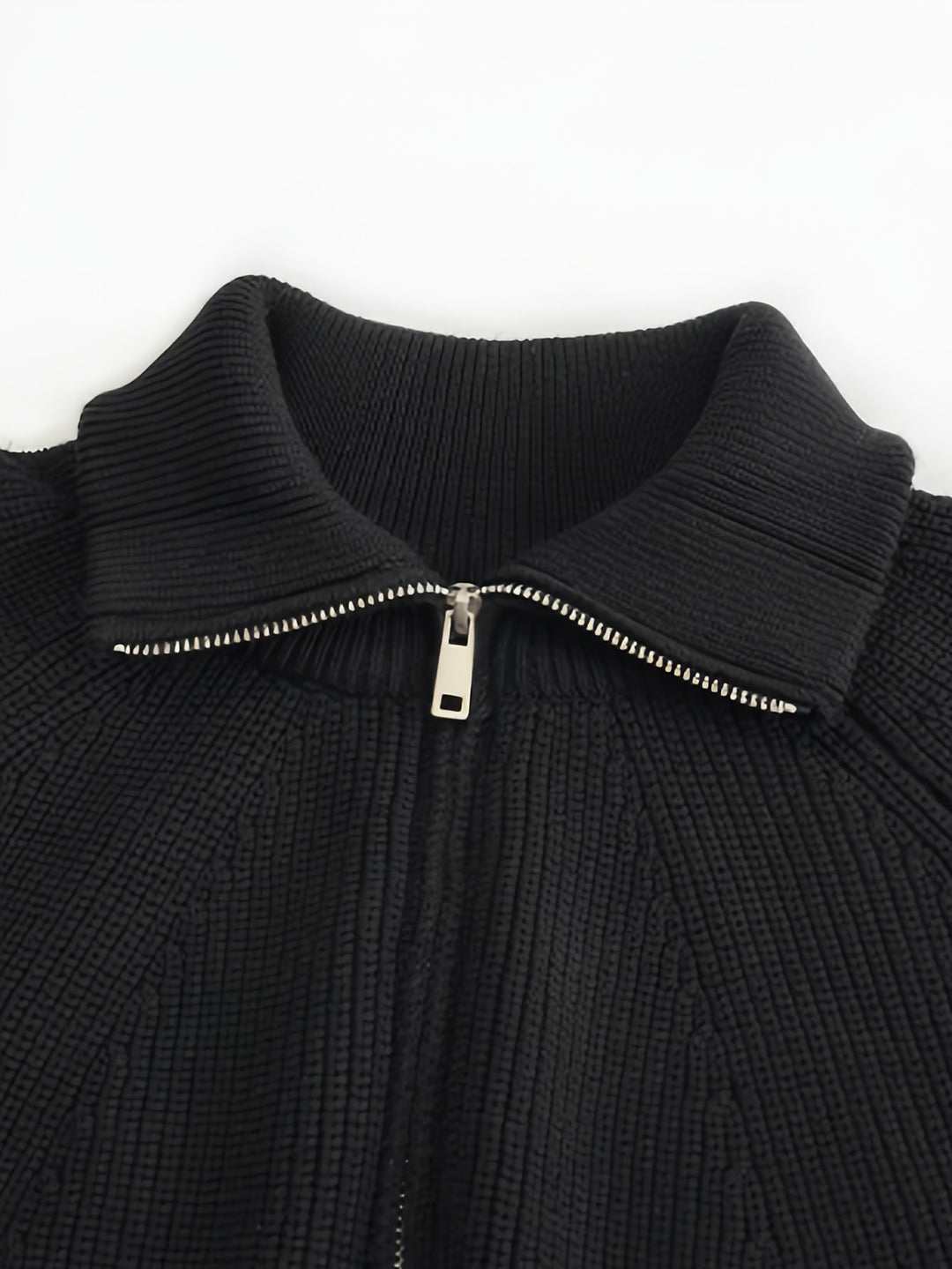 Men’s Waffle Knit Quarter-Zip Pullover | Textured Midweight Sweater | Casual Fall Layer