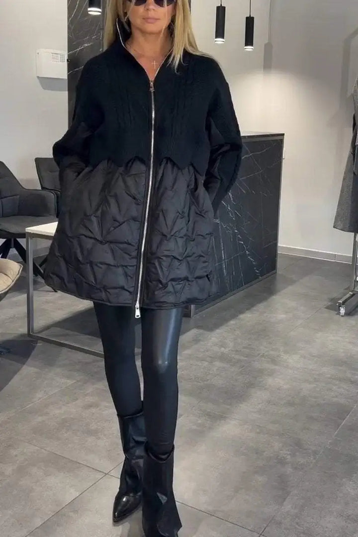 Octavie - Trendy and warm zip-up jacket