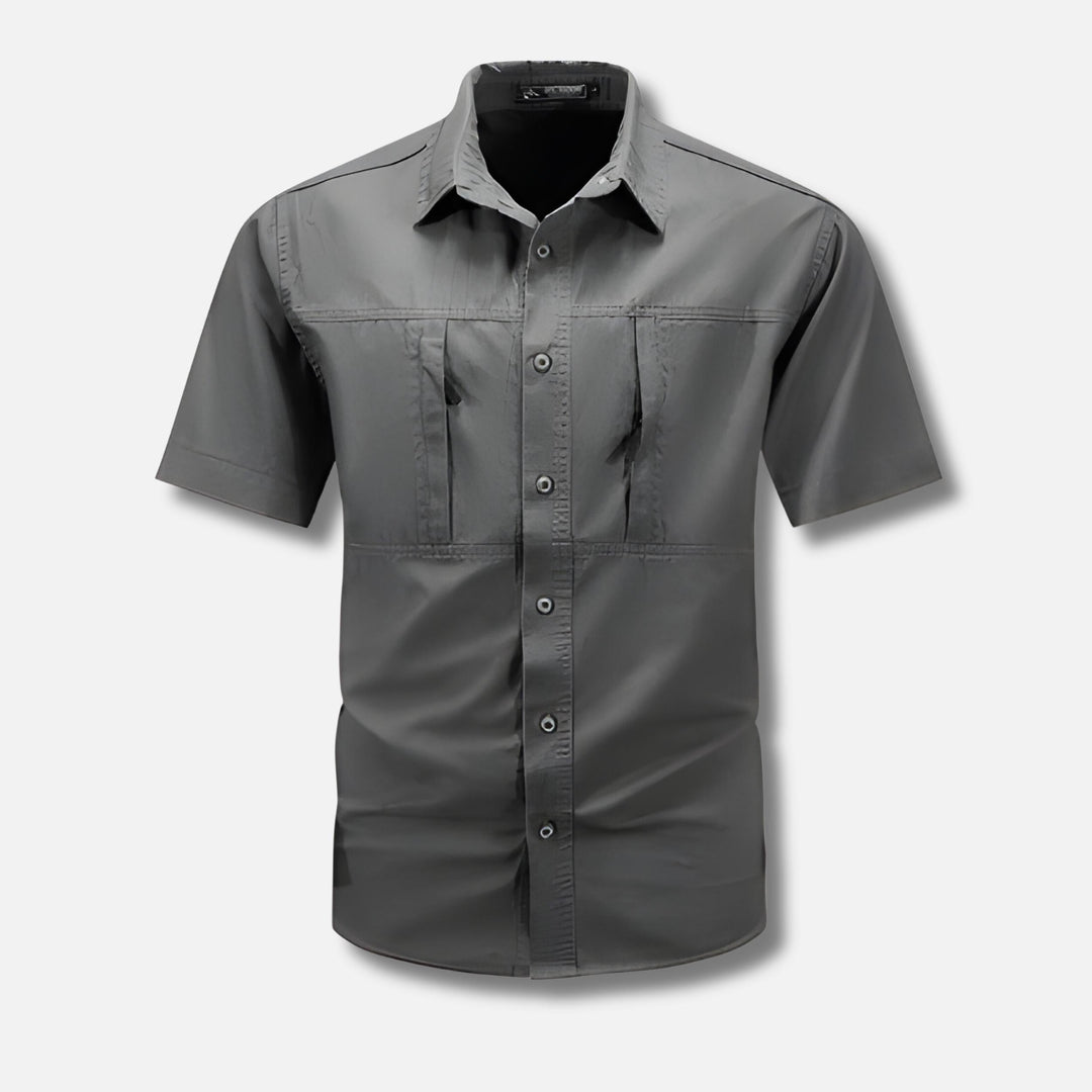 Men’s Utility Short Sleeve Shirt | Lightweight Quick-Dry | Outdoor Workwear