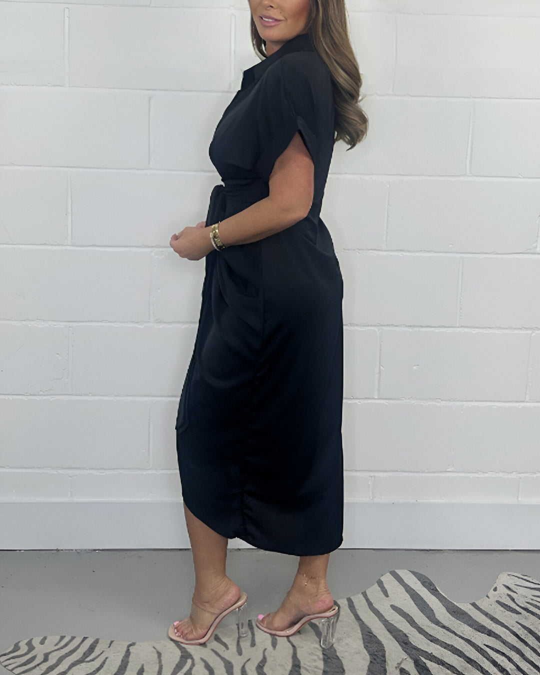 Nirella - Robe plissée élégante