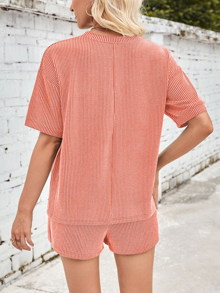 Pherina - Comfortable Corduroy Loungewear Set