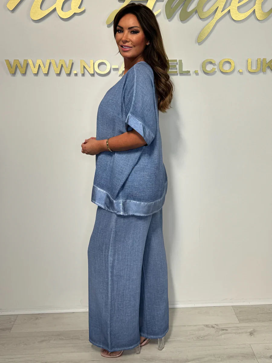 Haliora - Casual and trendy feminine set with V-neckline