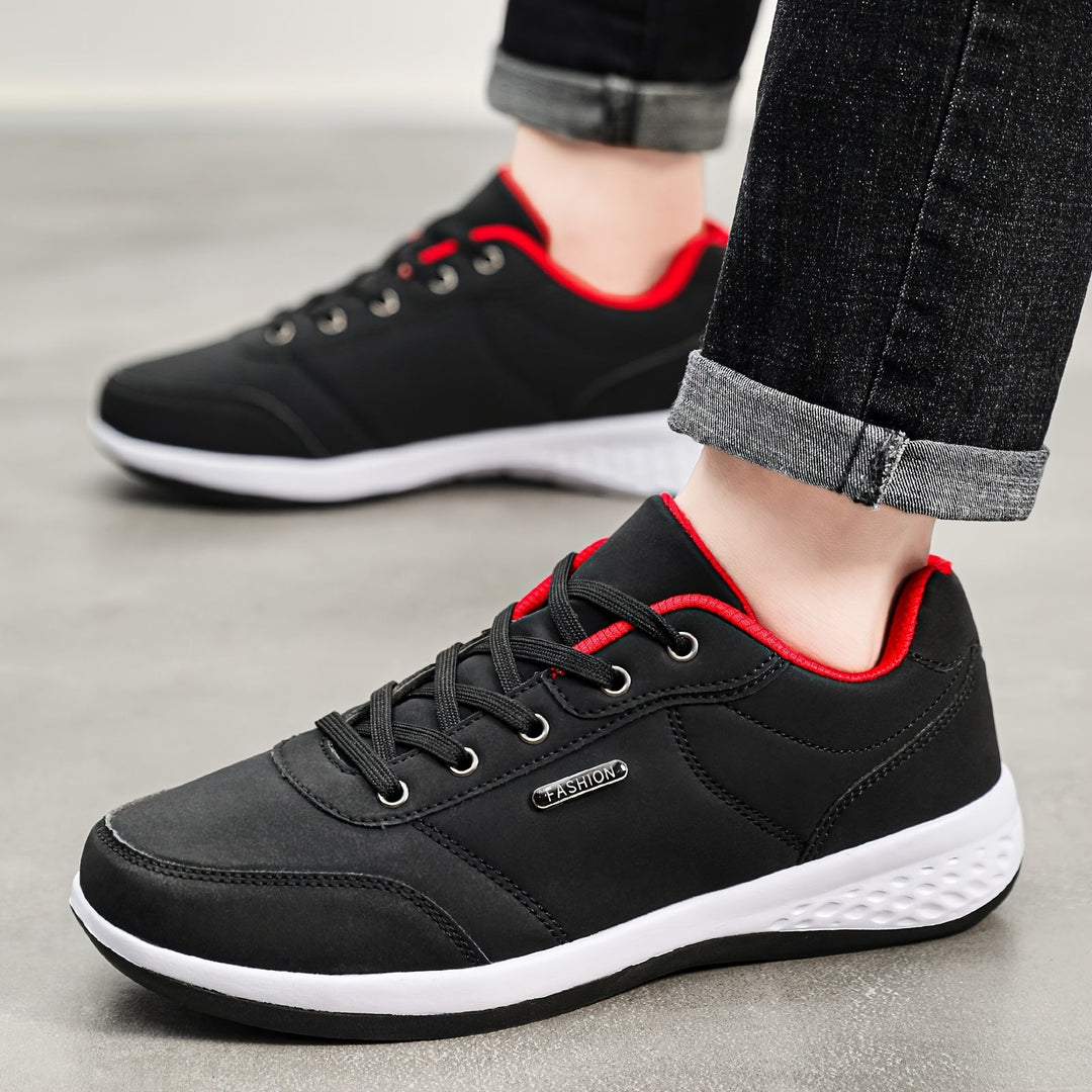 Contrast Panel Athletic Sneaker