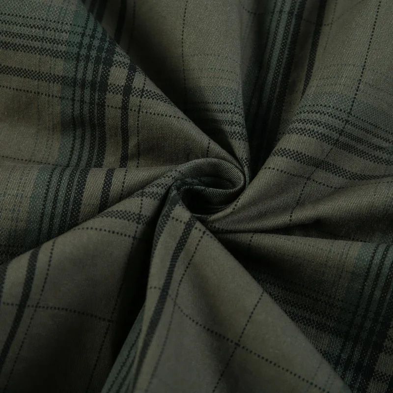 Men’s Flannel Shirt | Brushed Cotton Button-Up | Plaid Workwear Layer