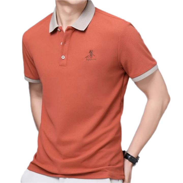 Men’s  Polo Shirt | Short Sleeve Cotton Blend | Casual Summer Top