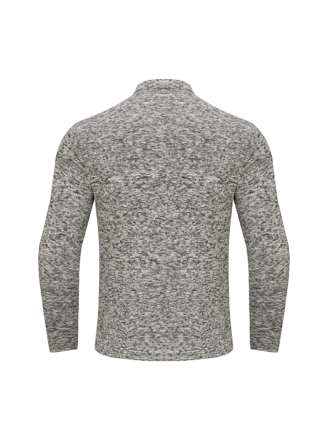 Men’s Marled Knit Henley Sweater | 3-Button Shawl Collar | Lightweight Pullover Layer