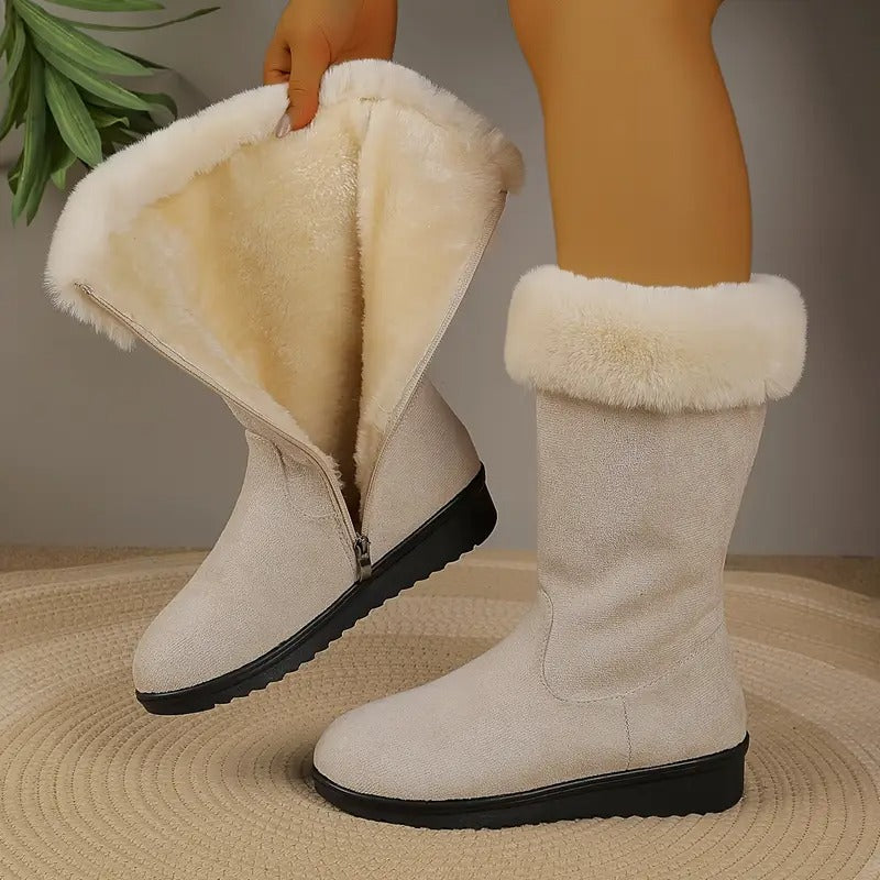 Delioraé - Long and Warm Orthopedic Boots for Winter