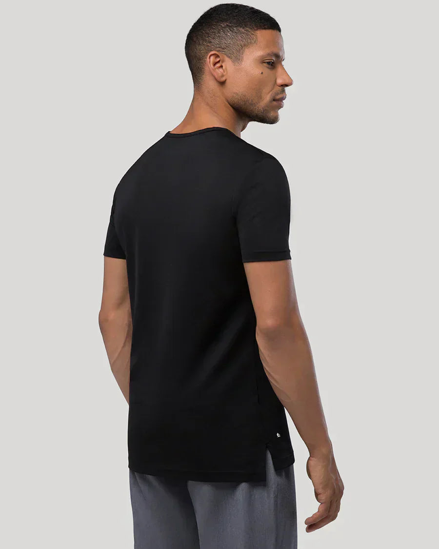 Men’s Essential Crew Neck T-Shirt | Ultra-Soft Cotton Blend | Slim Fit