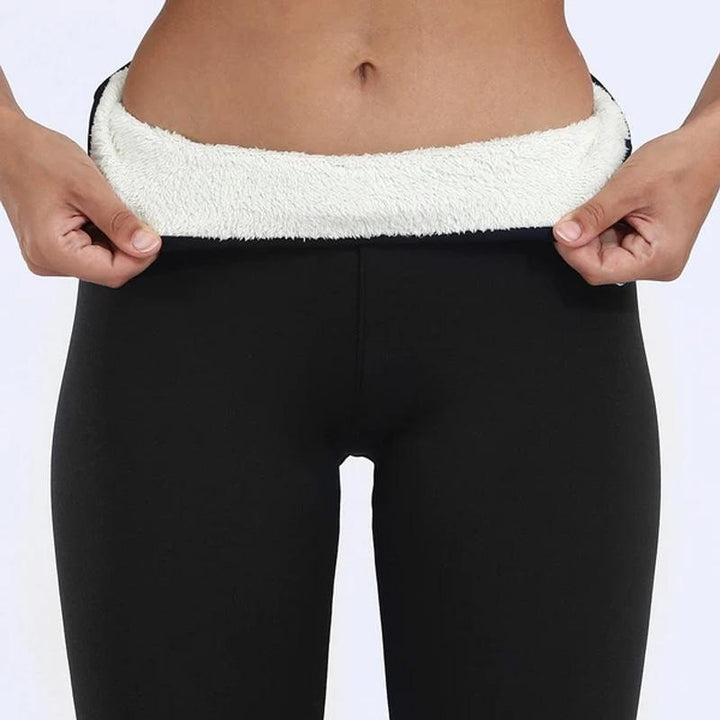 Thermal Fleece-Lined Leggings | High Waist | Cold Weather Essential