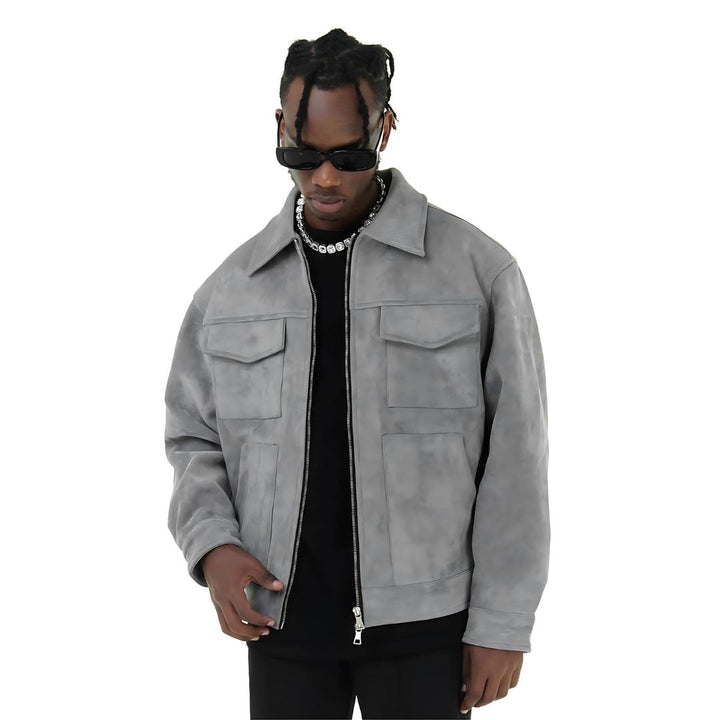 Surchemise en suédine pour homme | Pièce décontractée pour l'automne (Canada)