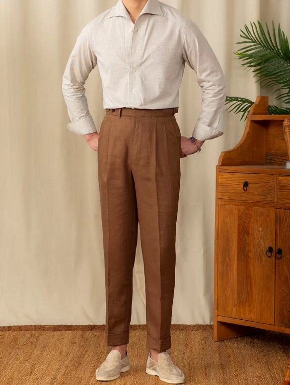 Men’s Cotton Dress Shirt | Tailored Fit | Lightweight Office Essential