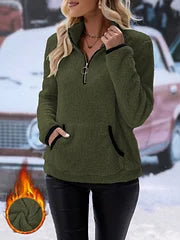 Bénédicte - Soft and Comfortable Sherpa Sweater