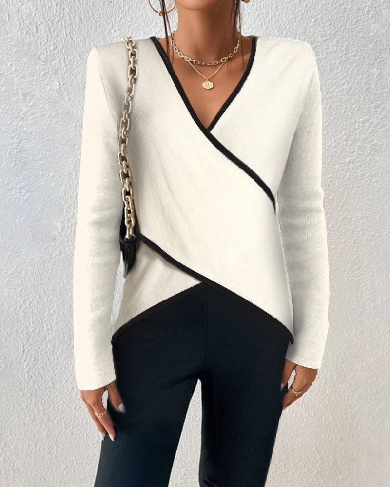 Sophie - Elegant V-neck sweater