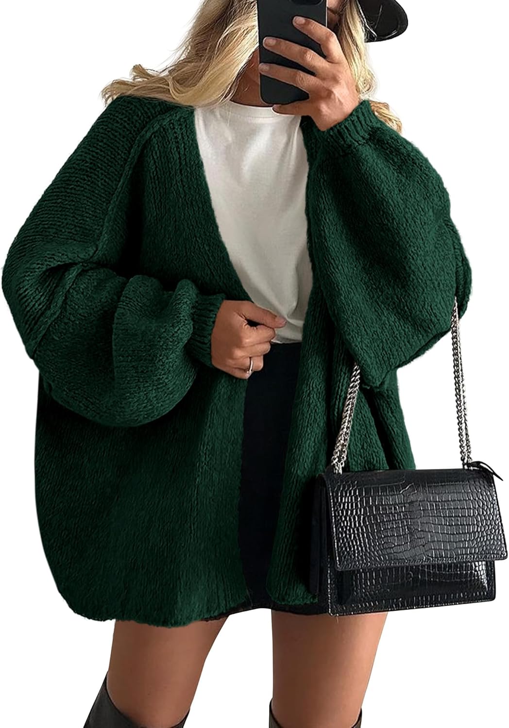 Ivory – Minimal Oversized Cardigan