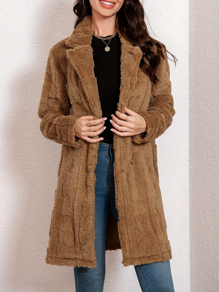 Léa - Women's faux fur coat
