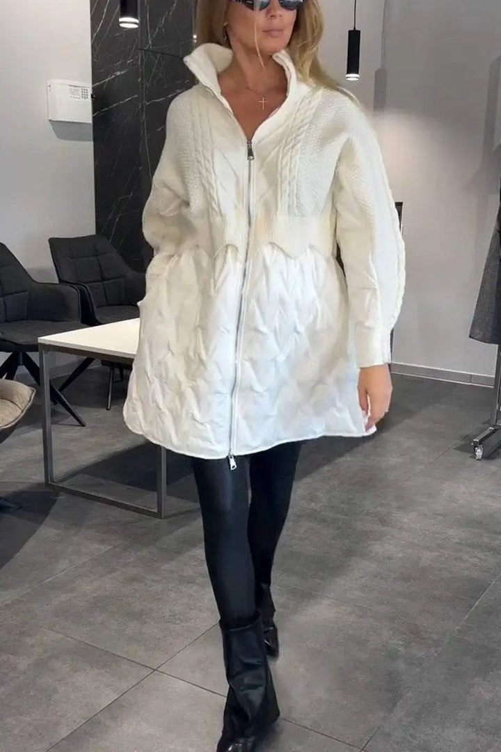 Octavie - Trendy and warm zip-up jacket