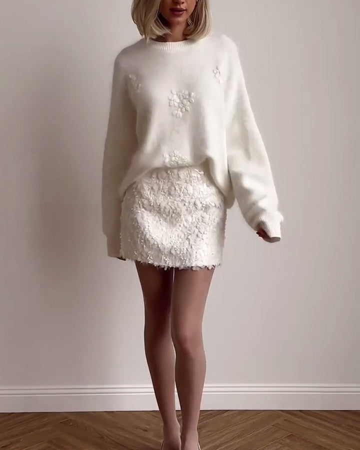 Géraldine - Chic and Comfortable Sweater for Winter